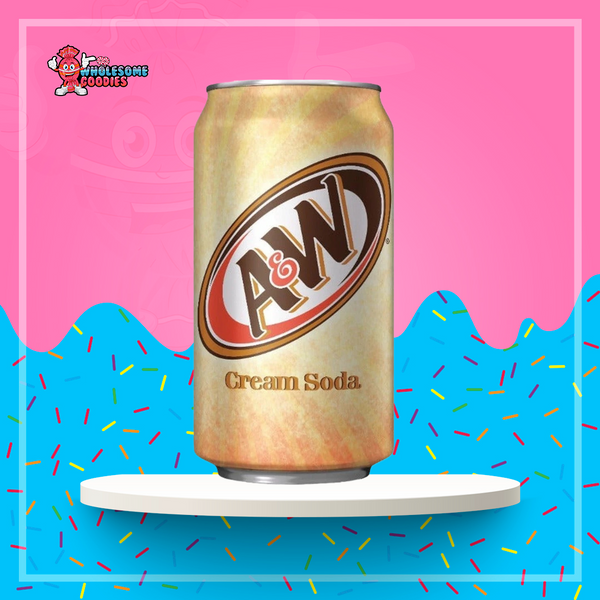 A&W Cream Soda Pop 355ml