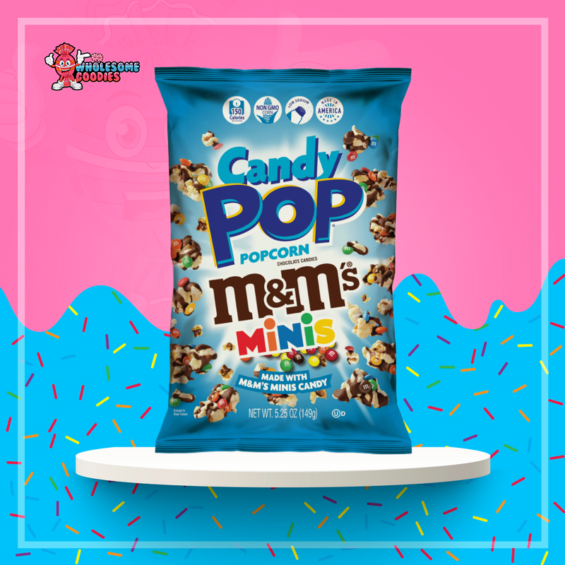 Candy Pop M&Ms Minis Chocolate Popcorn (149g)