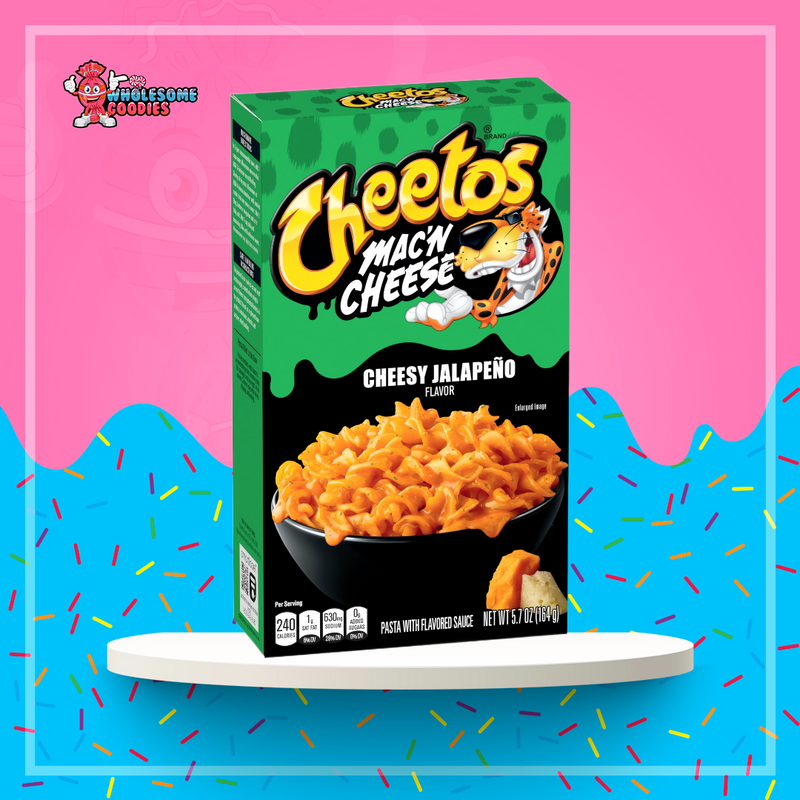 Cheetos Cheesy Jalapeno Mac 'n Cheese Box (164g)