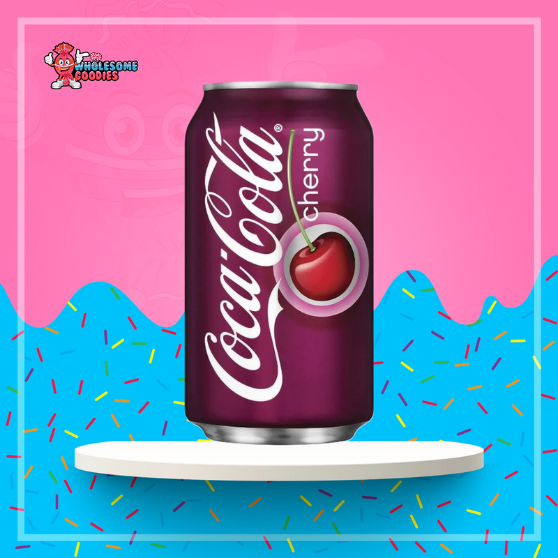 Coca-Cola Cherry Soda Can USA (355ml)