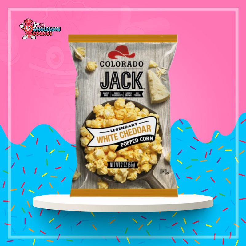 Colorado Jack Popcorn White Cheddar 57g