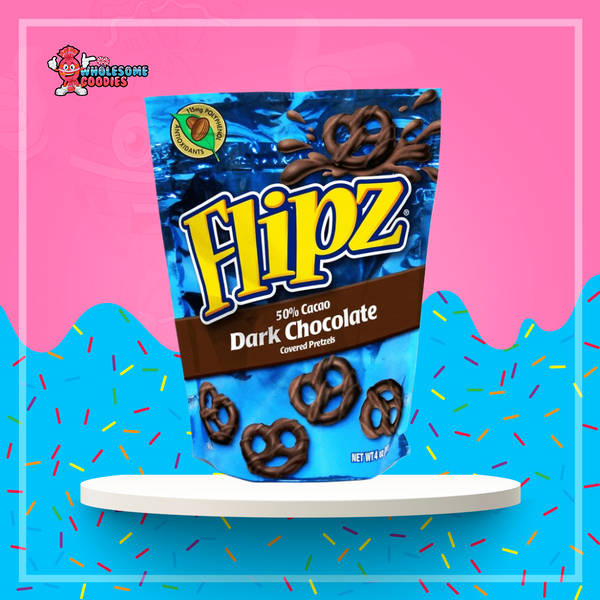 Flipz Dark Chocolate Covered Pretzels Pouch (113g)