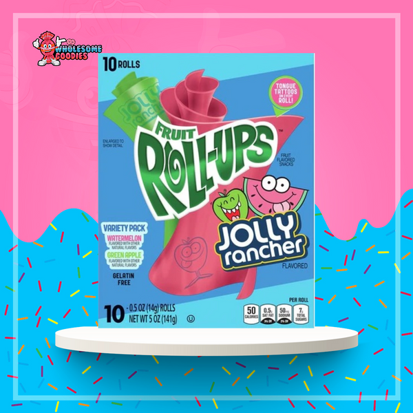 Fruit Roll-ups Jolly Rancher - 5oz (141g)