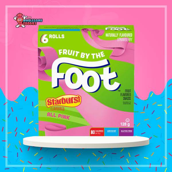 Fruit Roll Up Fruit by the Foot Starbrust All Pink 128g