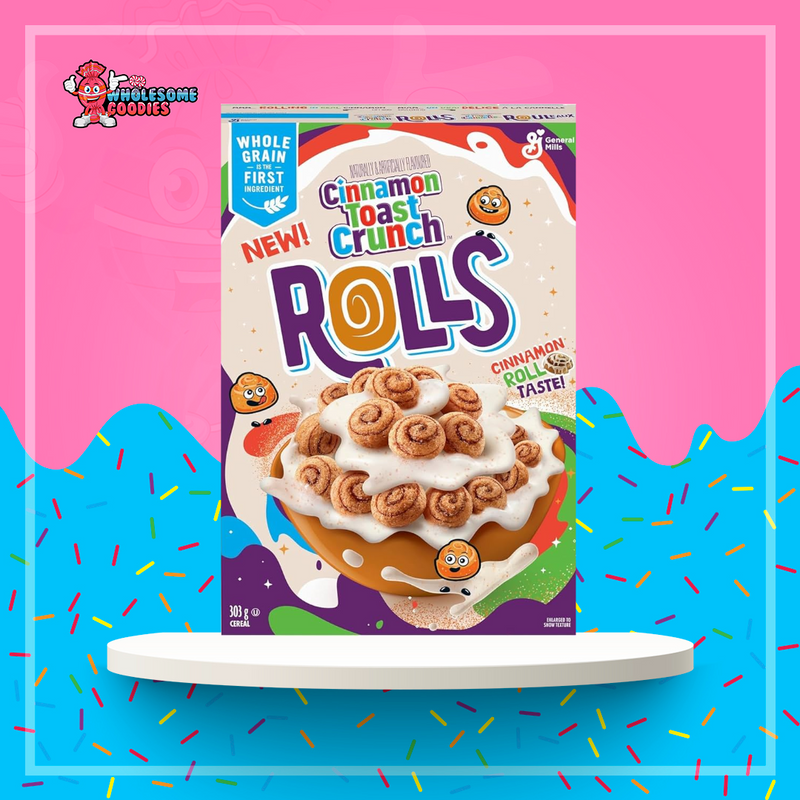 General Mills Cinnamon Toast Crunch Rolls Cereal 303g