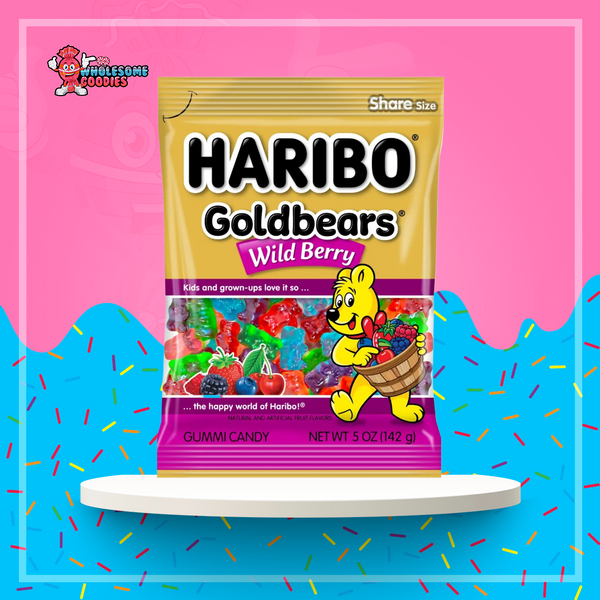 Haribo Gold Bears Wild Berry (142g)