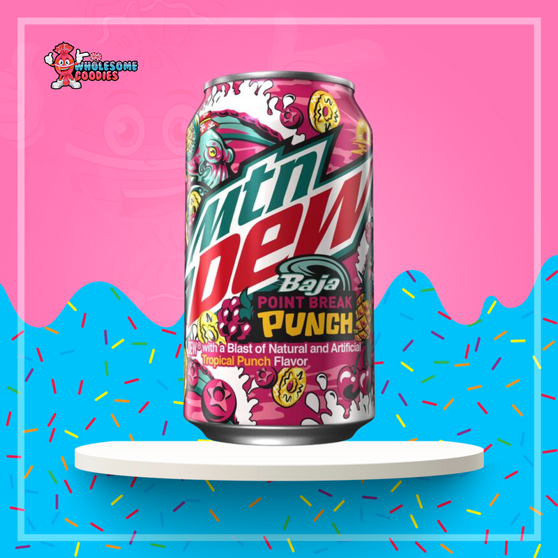 Mountain Dew Baja Point Break Punch 355ml