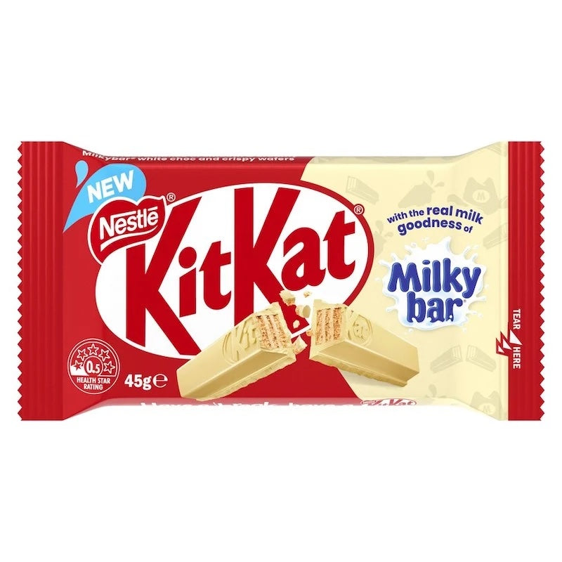 KitKat White Milkybar Australia 45g