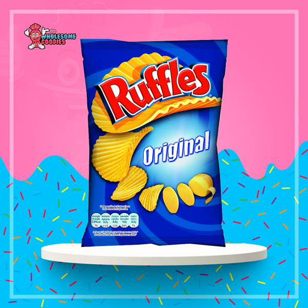 Ruffles Original Patatas Fritas con Sal, 160g SPAIN