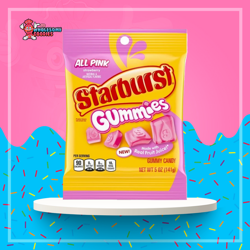 Starburst Gummies All Pink 141g