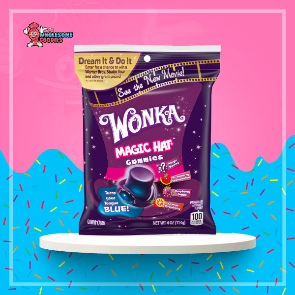 Wonka Magic Hat Gummies 4oz (113g)