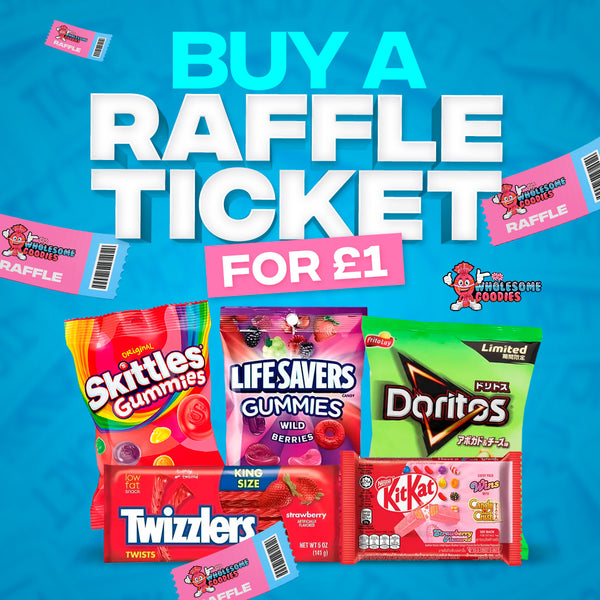 Get Your £1 Raffle Ticket for a Chance to Win a £20 Crisp Bundle!